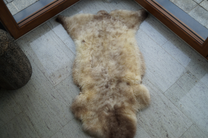 Fårskinn - Meliert - Stracciatella - decorative-meliert-stracciatella-sheepskin