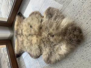 Fårskinn - Meliert - Mocca - natural-meliert-mocca-sheepskin