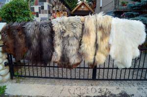 Fårskinn - Heidschnucke - pretty-heidschnucke-sheepskin
