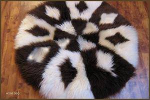 Fårskinn - Runda mattor - 235981decorative-round-carpets-sheepskinclimage1920x1080-100