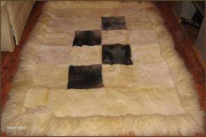 Fårskinn - Rektangulära mattor - awful-rectangular-carpets-sheepskin