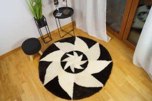 Fårskinn - Runda mattor - gorgeous-round-carpets-sheepskin