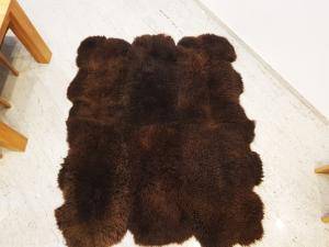 Fårskinn - Patchwork fårskinnsmatta - magnificent-rectangular-carpets-sheepskin