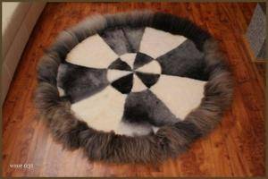 Fårskinn - Runda mattor - magnificent-round-carpets-sheepskinclimage1920x1080-100