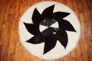 Fårskinn - Runda mattor - natural-round-carpets-sheepskinclimage1920x1080-100