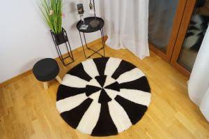 Fårskinn - Runda mattor - stunning-round-carpets-sheepskin