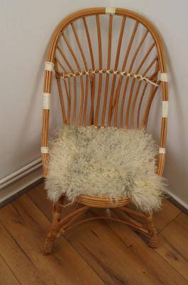 Fårskinn - Stolsdynor - natural-chair-pad-sheepskin