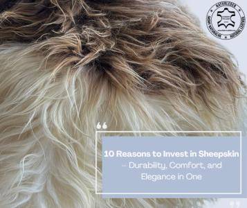 Fårskinn - 10 skäl att investera i fårskinn – Hållbarhet, komfort och elegans i ett