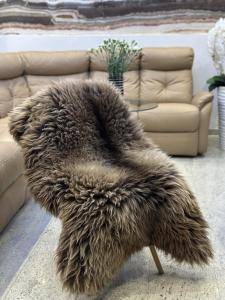 Fårskinn - Holländska brungrå fårskinn Adam-Leather