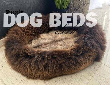 Fårskinn - Hundsängar  &  kattbäddar