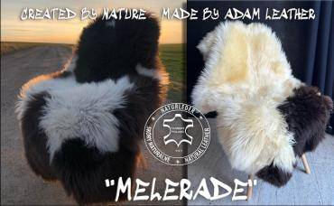 Fårskinn - Melerade Natural Sheepskinn är mycket eftertraktat för sin extrema mjukhet!