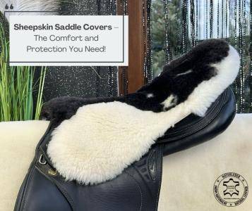 Fårskinn - Sadelöverdrag i Fårskinn – Den Komfort och Skydd Du Behöver!