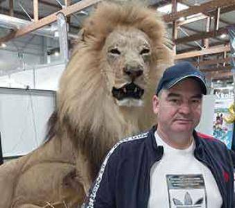 Fårskinn - Hunt Expo jaktmässa och flera samarbeten, bland annat med taxidermy_wneczak