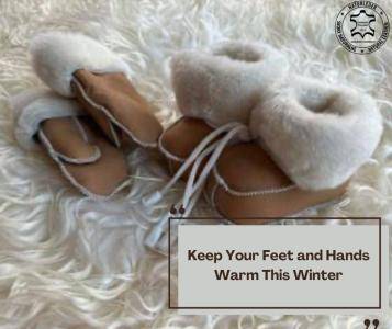 Fårskinn - Håll dina fötter och händer varma i vinter
