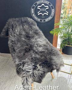 Fårskinn - Helt ny! Heidschnucke fårskinn i en unik grå färg!