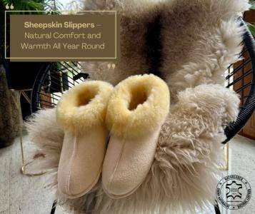 Fårskinn - Tofflor av Fårskinn – Naturlig Komfort och Värme Året Runt