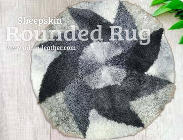 Fårskinn - En rund fårskinnsmatta väntar på dig!