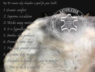 Fårskinn - Topp 10 skäl till varför fårskinn är bra för din hälsa