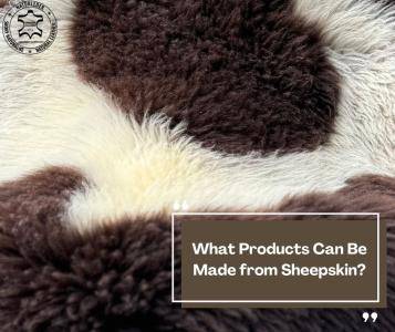 Fårskinn - Vilka produkter kan tillverkas av fårskinn?